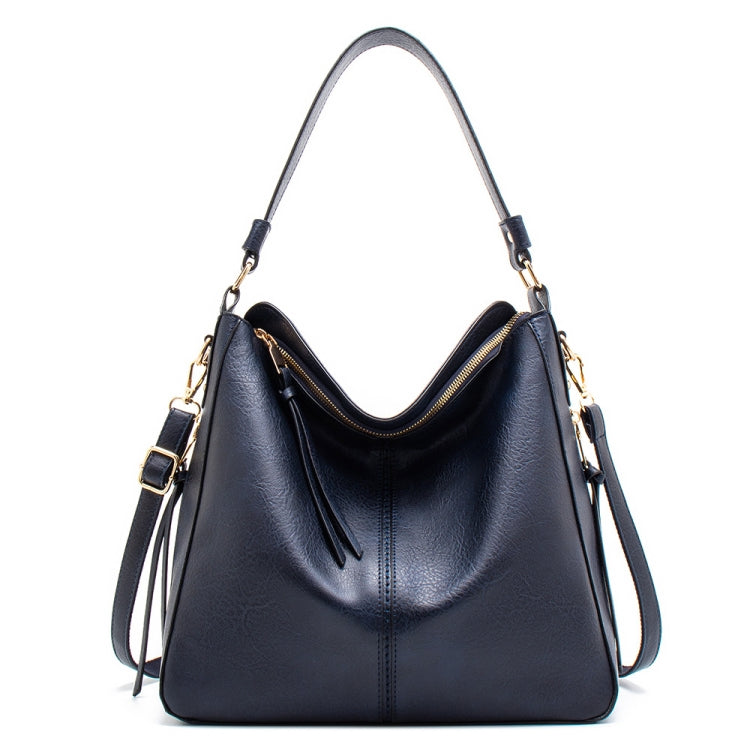 7871 Large Capacity Adjustable Leather Tote Bag Multi-compartment Shoulder Bag