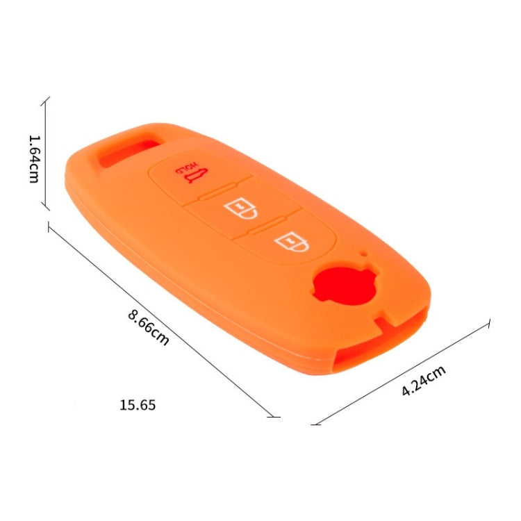 Silicone Key Cover Set for 2023 Nissan Altima - 2 Piece Three-Button Protection