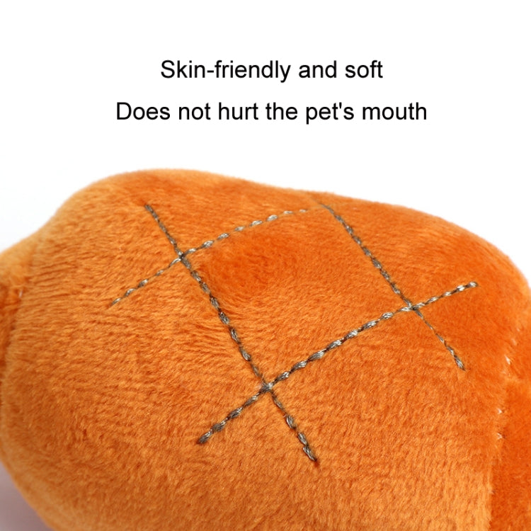 2pcs Bone Chicken Drumstick Plush Toys Sounding Pet Toys