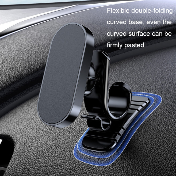 360-Degree Magnetic Car Phone Mount with Rotating Suction Base