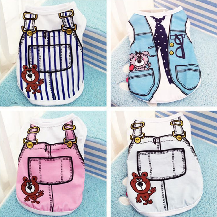 2pcs Pet Mesh Breathable Vest Spring Summer Clothes for Dogs & Cats