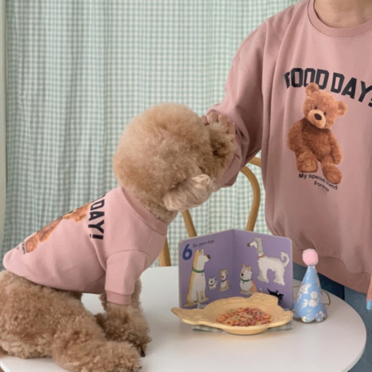 2pcs Cute Warm Pet Fleece Sweater Teddy Bear Cat Clothes