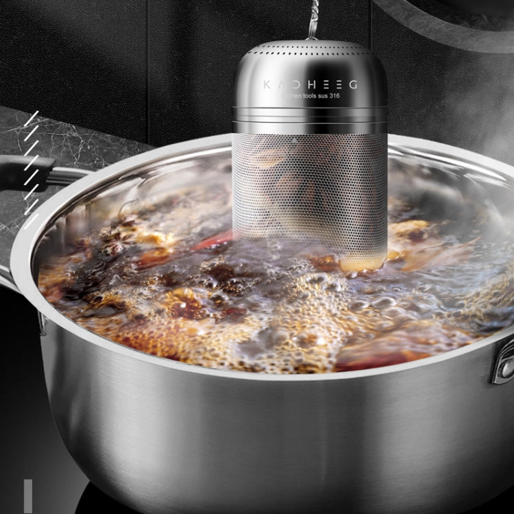 Kacheeg 316 Stainless Steel Halogen Cage Cooking Meat Seasoning Box