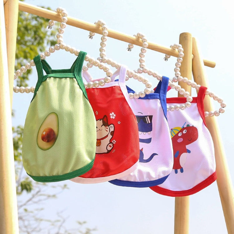 2pcs Suspenders Vests Mesh Breathable Pet Clothes