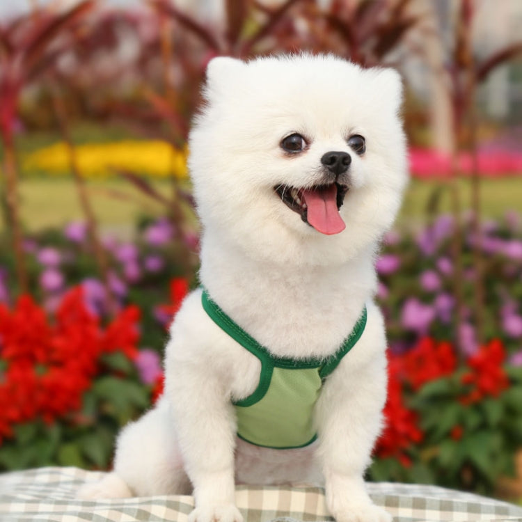 2pcs Suspenders Vests Mesh Breathable Pet Clothes