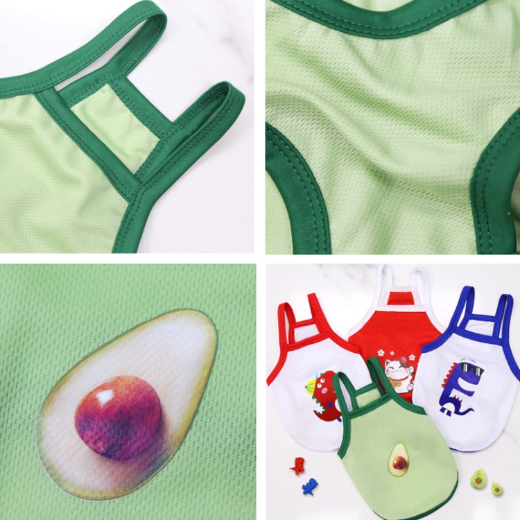 2pcs Suspenders Vests Mesh Breathable Pet Clothes