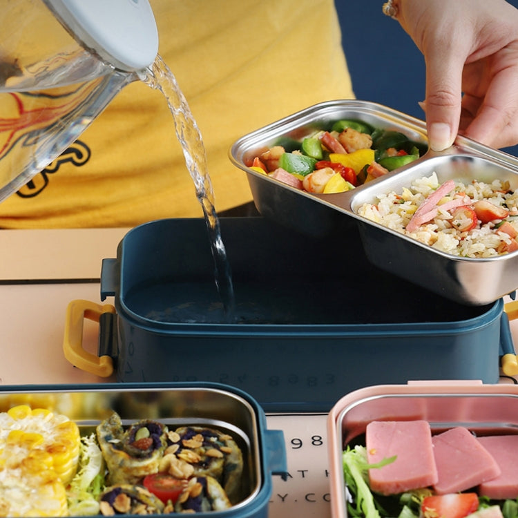 Large Capacity Refillable 304 Stainless Steel Insulated Lunch Box