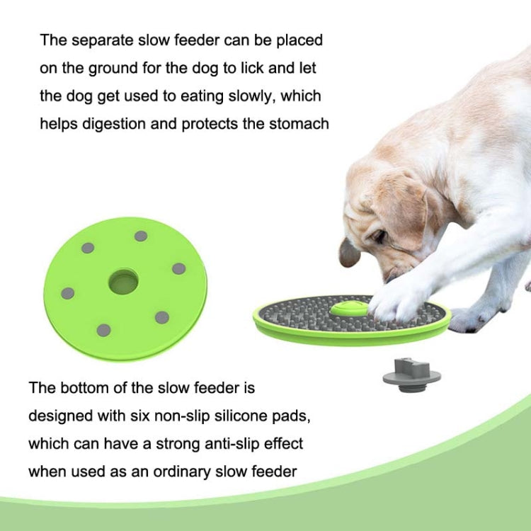 Multi-functional Card Dog Cage Licking Plate Suction Cup Dog Feeder