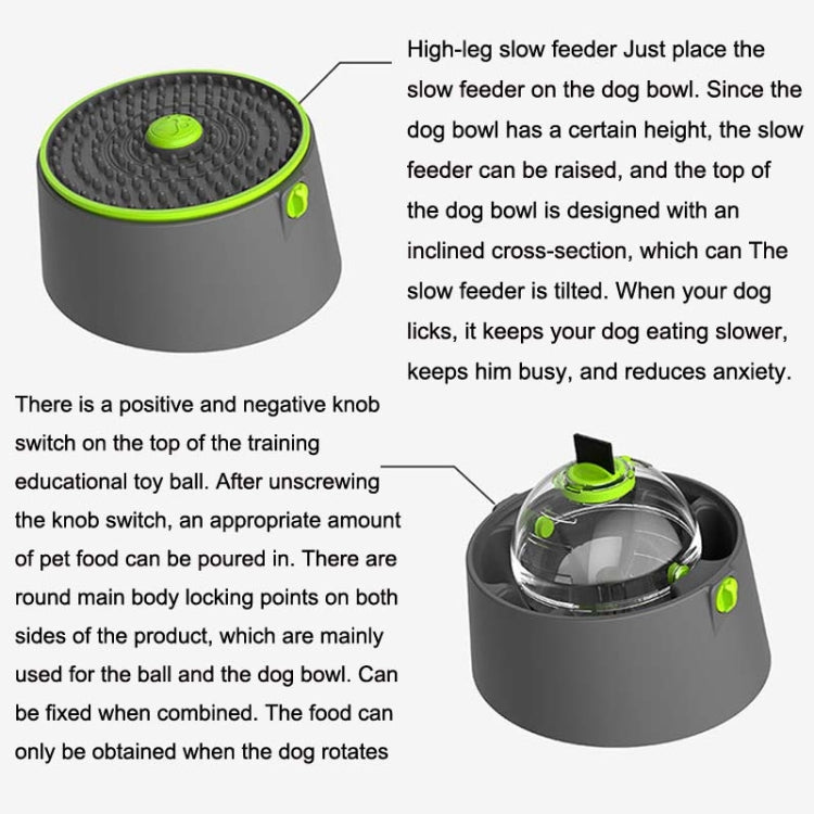 Multi-functional Card Dog Cage Licking Plate Suction Cup Dog Feeder