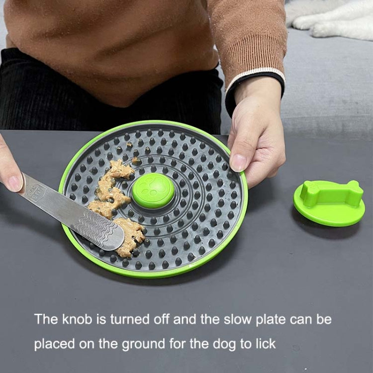 Multi-functional Card Dog Cage Licking Plate Suction Cup Dog Feeder