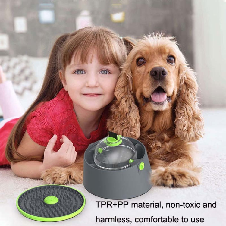 Multi-functional Card Dog Cage Licking Plate Suction Cup Dog Feeder