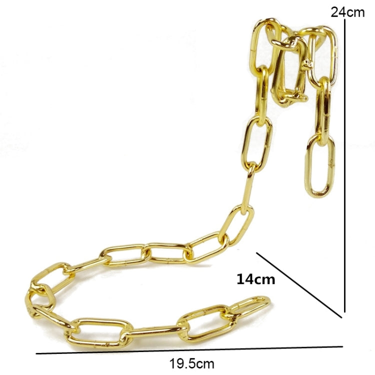 TYJJ-023 Multifunctional Three-dimensional Chain Wine Bottle Rack Household Decorative Ornaments