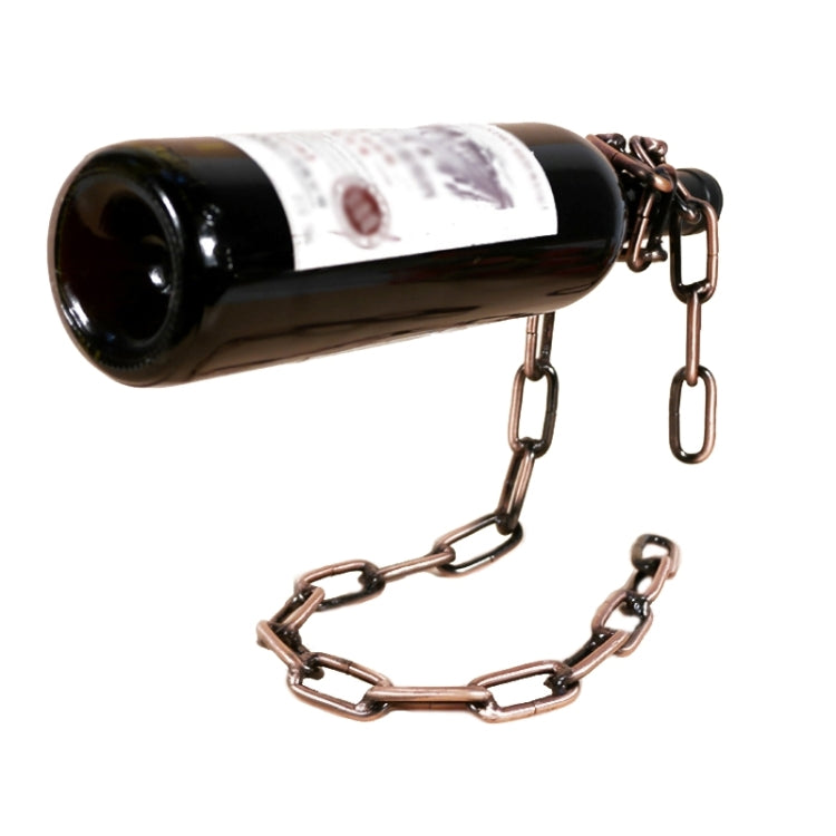 TYJJ-023 Multifunctional Three-dimensional Chain Wine Bottle Rack Household Decorative Ornaments