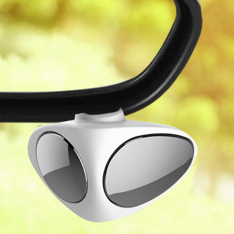 2 in 1 Car Blind Spot Mirror Reversing Parking Wide Angle Mirror 360 Degree Rotation Adjustable Convex Rear View Mirror, 2 in 1 Black Left, 2 in 1 Black Right, 2 in 1 White Left, 2 in 1 White Right