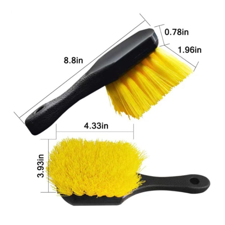Multi-functional Wheel Washing Brush Carpet Cleaning Soft Brush, Color: