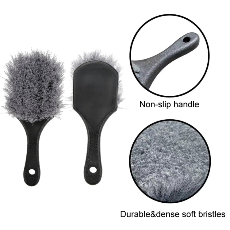 Multi-functional Wheel Washing Brush Carpet Cleaning Soft Brush, Color: