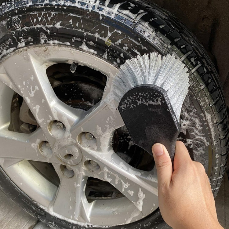 Multi-functional Wheel Washing Brush Carpet Cleaning Soft Brush, Color: