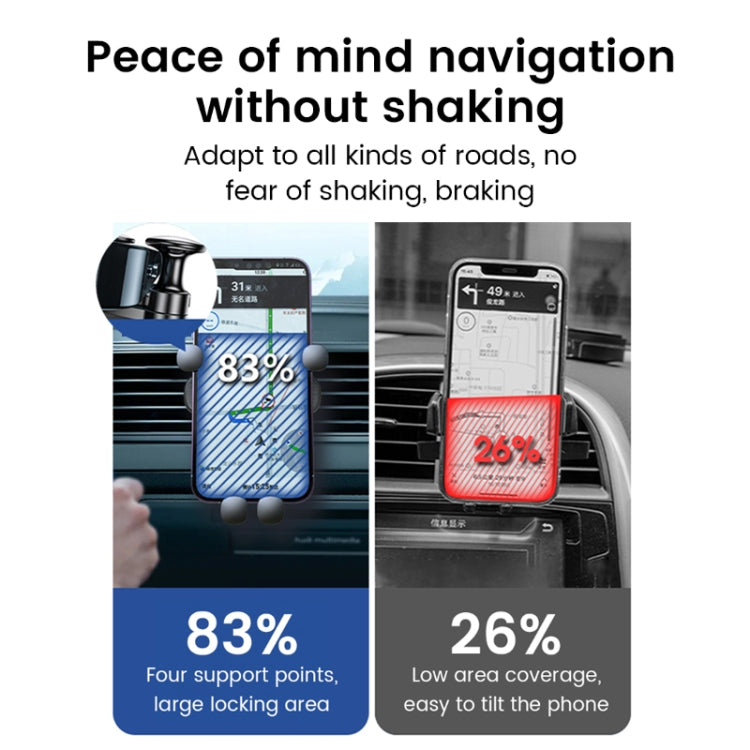Gravity-Responsive Car Phone Mount for Uninterrupted Navigation