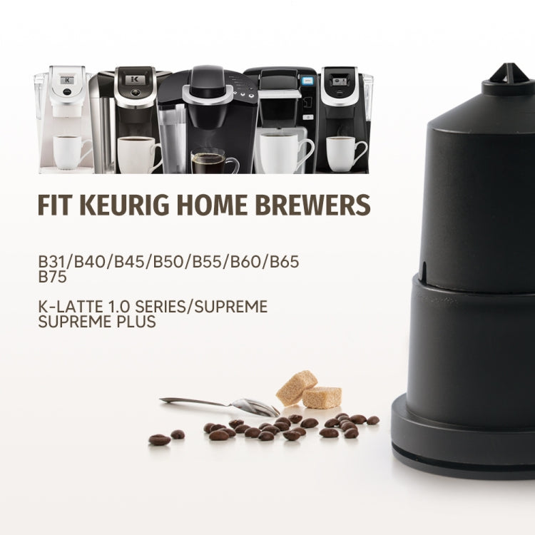 For Keurig Reusable Coffee Capsule Filter Cup Refillable K Cup Filter Basket Pod