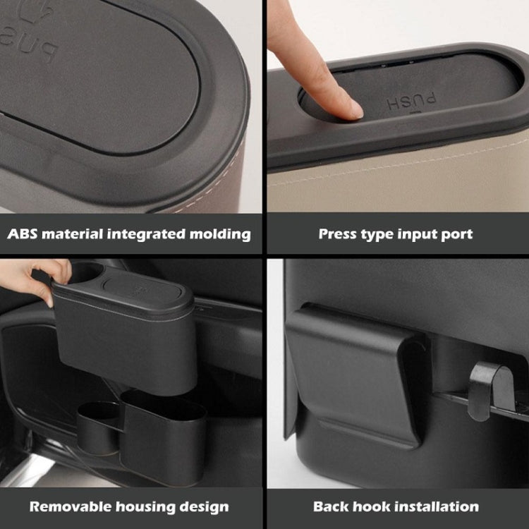Multi-Functional Car Seat Holder: Cup, Umbrella & Bin Organizer
