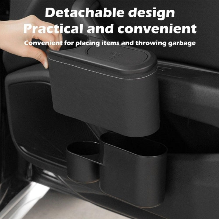 Multi-Functional Car Seat Holder: Cup, Umbrella & Bin Organizer