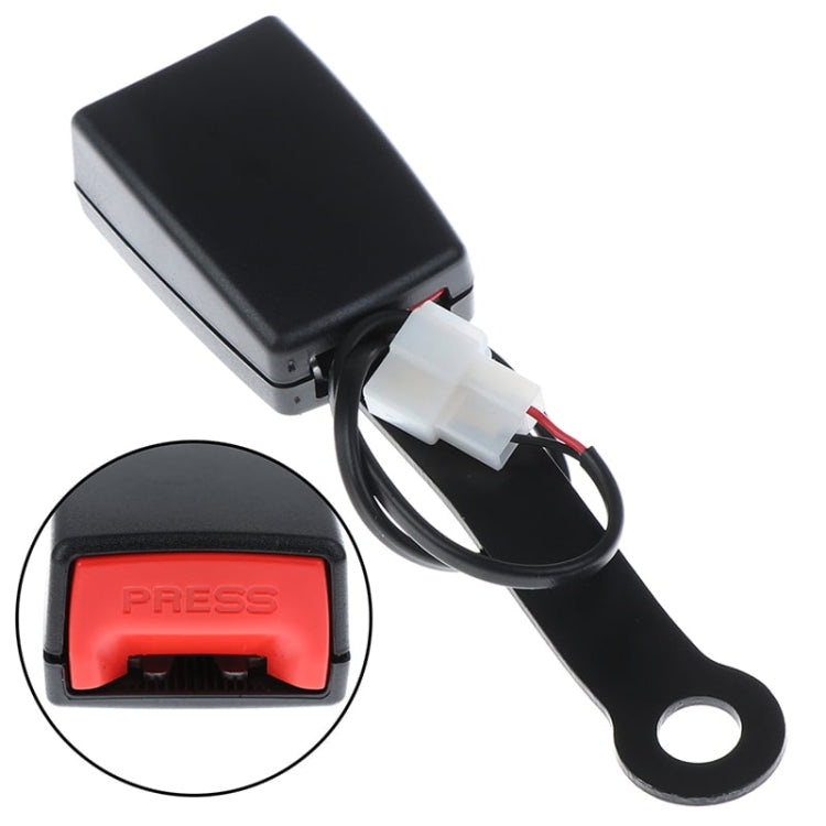 Safety Signal Car Seat Belt Connector - 173mm with Alarm Feature