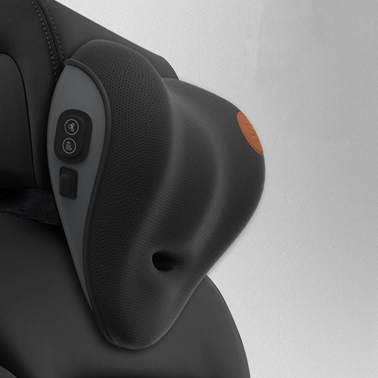 Ergonomic Memory Foam Lumbar Support and Headrest Cushion with Electric Massage Function