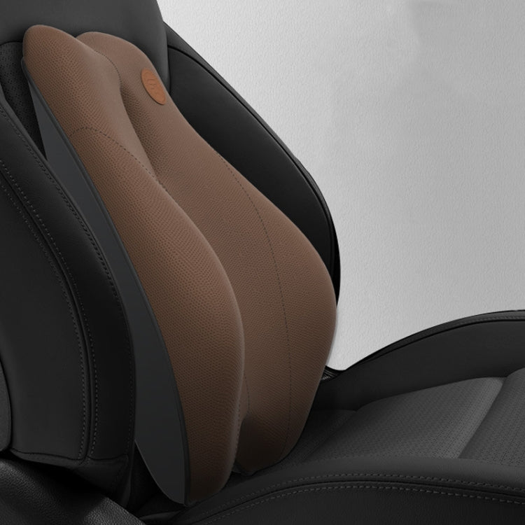 Ergonomic Memory Foam Lumbar Support and Headrest Cushion with Electric Massage Function
