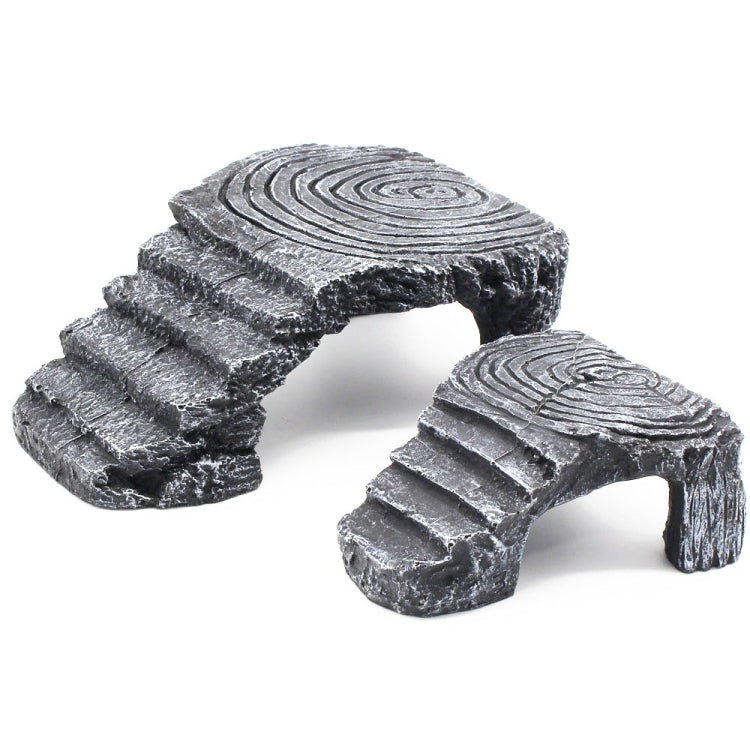 Turtle Aquascape Climbing Platform Reptile Hiding Cave Three Legged Turtle Platform