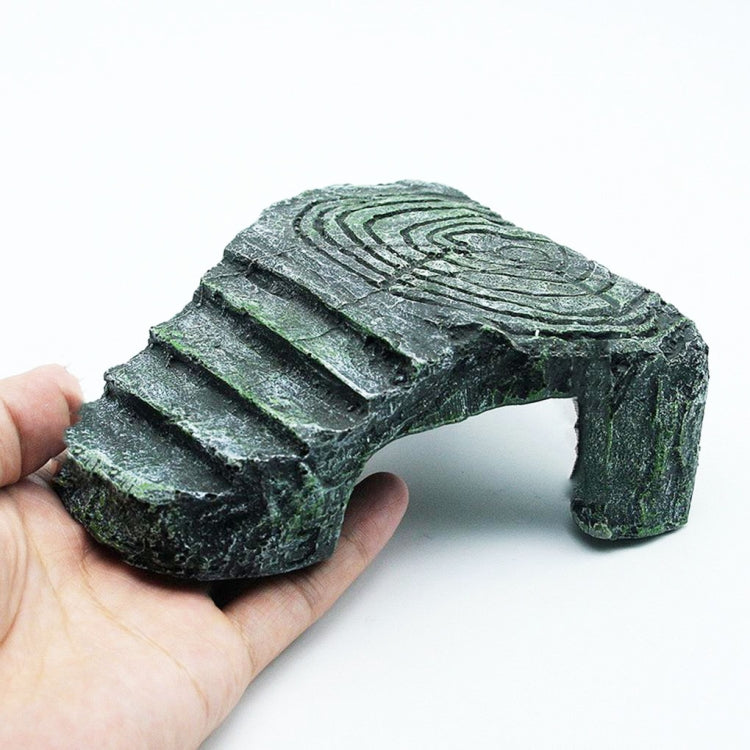 Turtle Aquascape Climbing Platform Reptile Hiding Cave Three Legged Turtle Platform