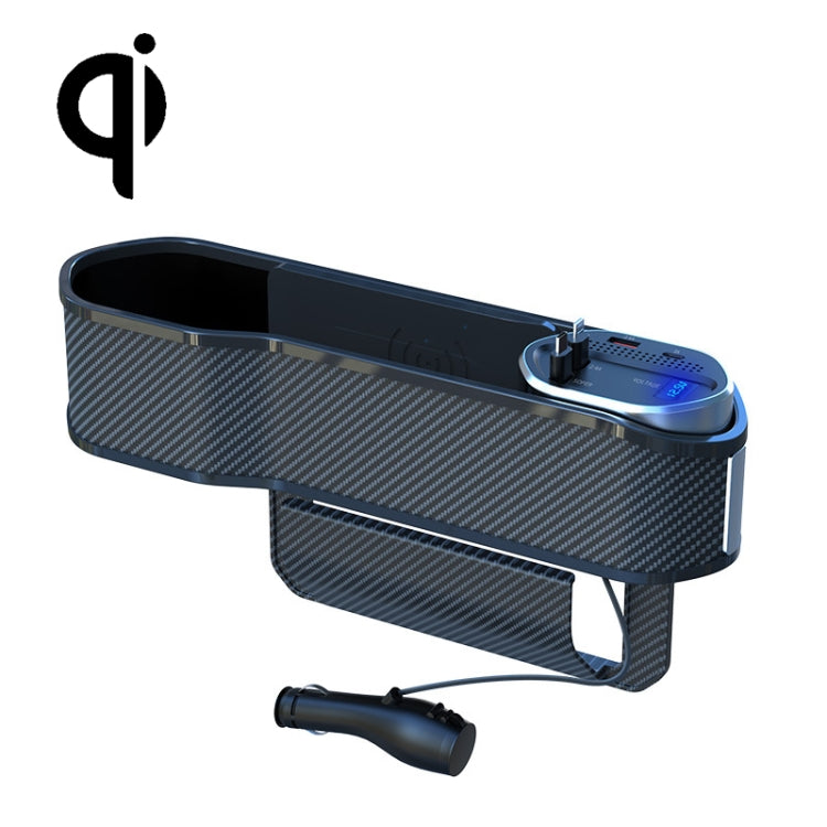 Car Seat Gap Organiser with USB Charger - Versatile Storage Solution for Front Seats