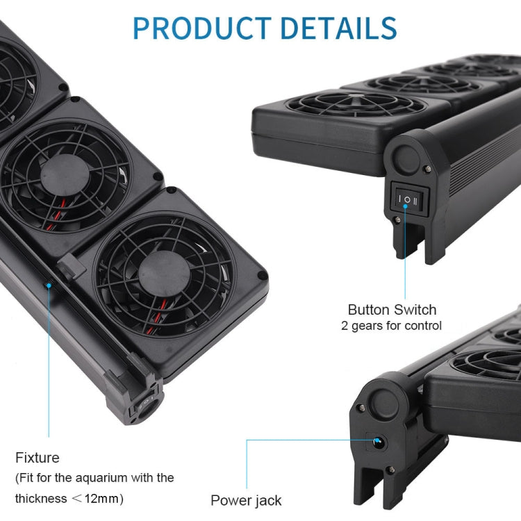Fish Tank Cooling Fan Cooling Silent Aquarium Fan