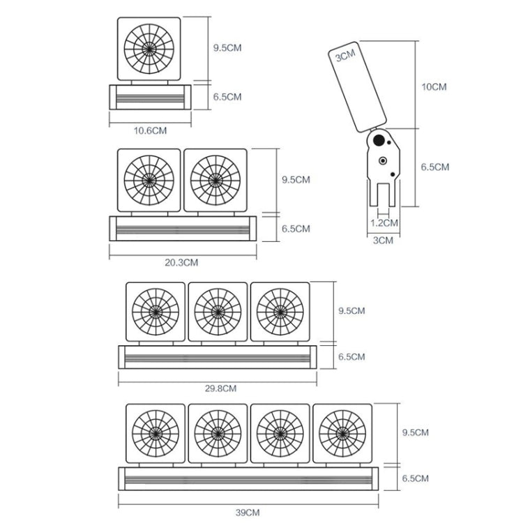 Fish Tank Cooling Fan Cooling Silent Aquarium Fan