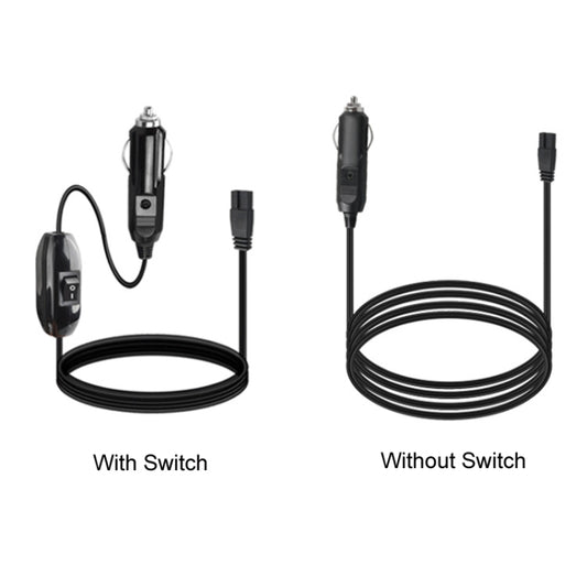 12V/24V Car Refrigerator Cable B Suffix Cigarette Lighter Plug Power Cord, Length:, 1m Without Switch, 1m With Switch, 2m Without Switch, 2m With Switch, 3m Without Switch, 3m With Switch, 4m Without Switch, 4m With Switch, 5m Without Switch