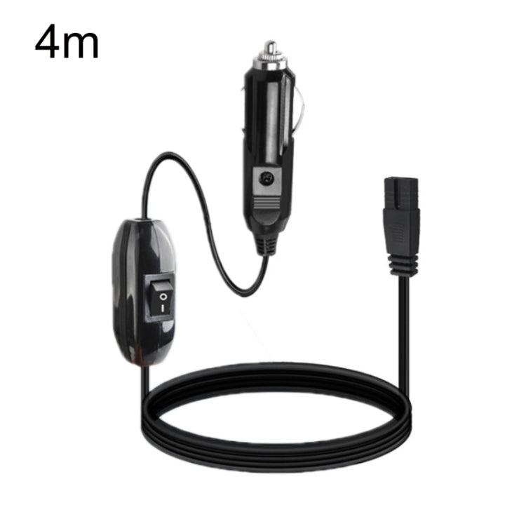 12V/24V Car Refrigerator Cable B Suffix Cigarette Lighter Plug Power Cord, Length:, 1m Without Switch, 1m With Switch, 2m Without Switch, 2m With Switch, 3m Without Switch, 3m With Switch, 4m Without Switch, 4m With Switch, 5m Without Switch