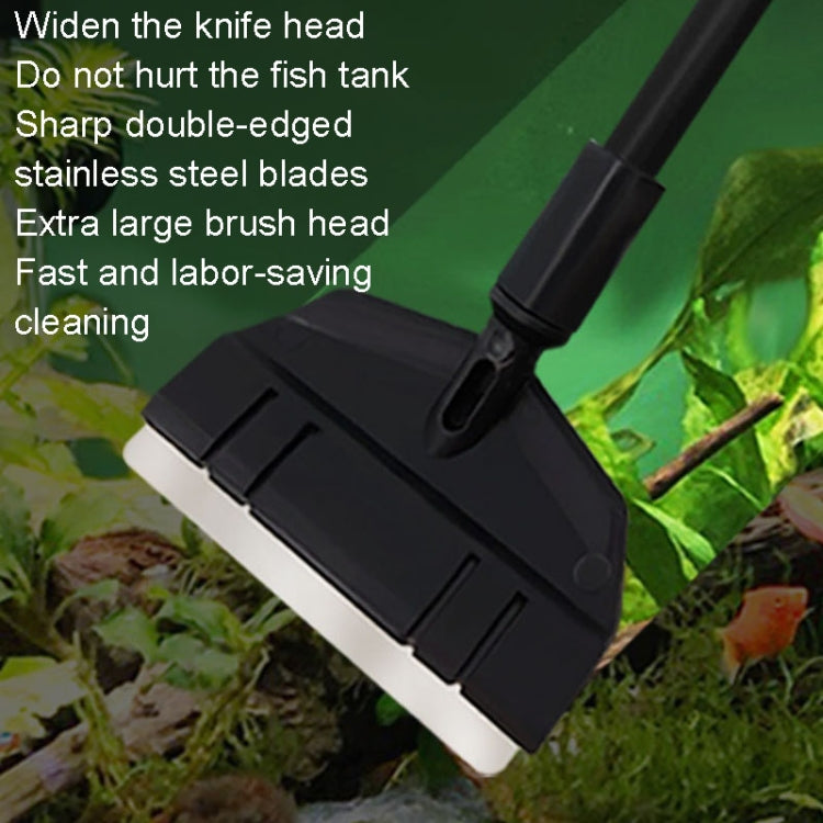 Fish Tank Algae Scraper Widen Aquarium Long Handle Scraper