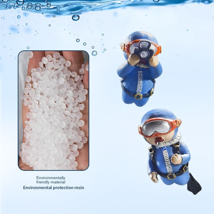 2pcs Fish Tank Diver Aquarium Ornaments Aquascape Decorations