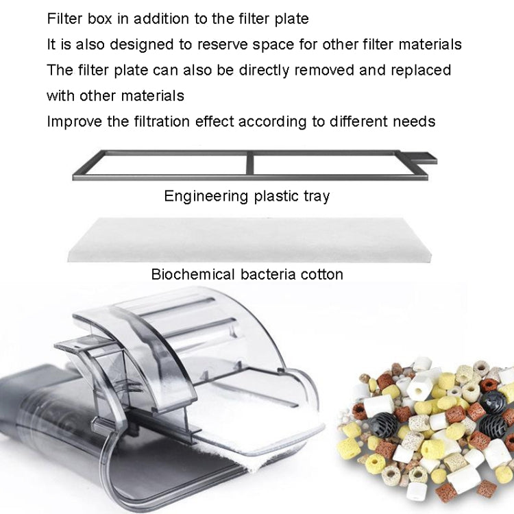 Small Aquarium External Waterfall Filter, CN Plug
