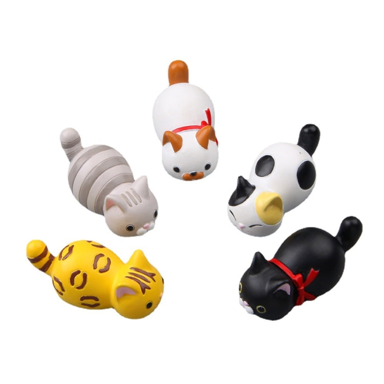 Adorable 3D Cartoon Cat Magnetic Fridge Decor and Phone Case Material