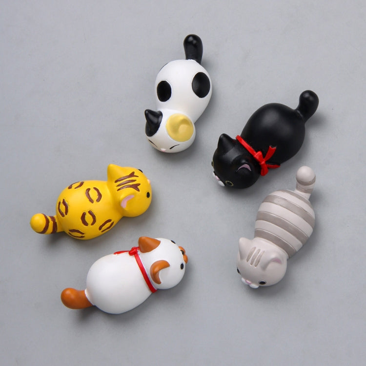 Adorable 3D Cartoon Cat Magnetic Fridge Decor and Phone Case Material