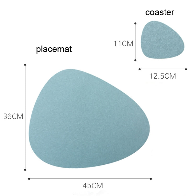 Silicone Placemat Insulation Texture Scalloped Cushion