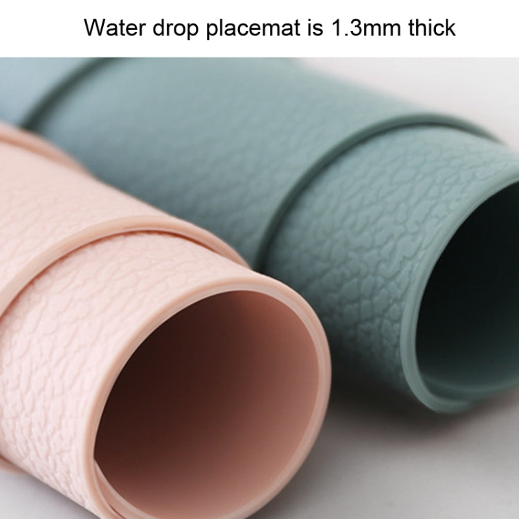 Silicone Placemat Insulation Texture Scalloped Cushion