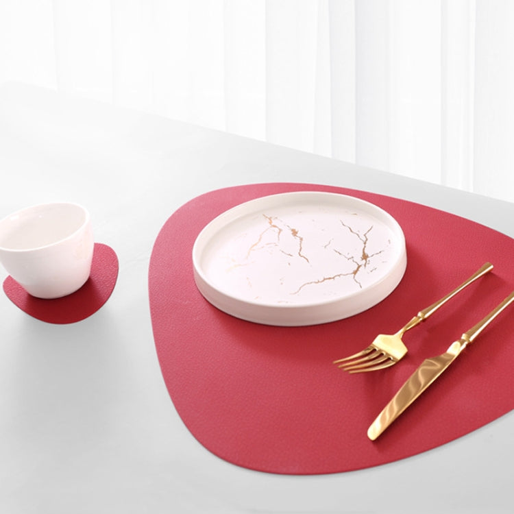Silicone Placemat Insulation Texture Scalloped Cushion