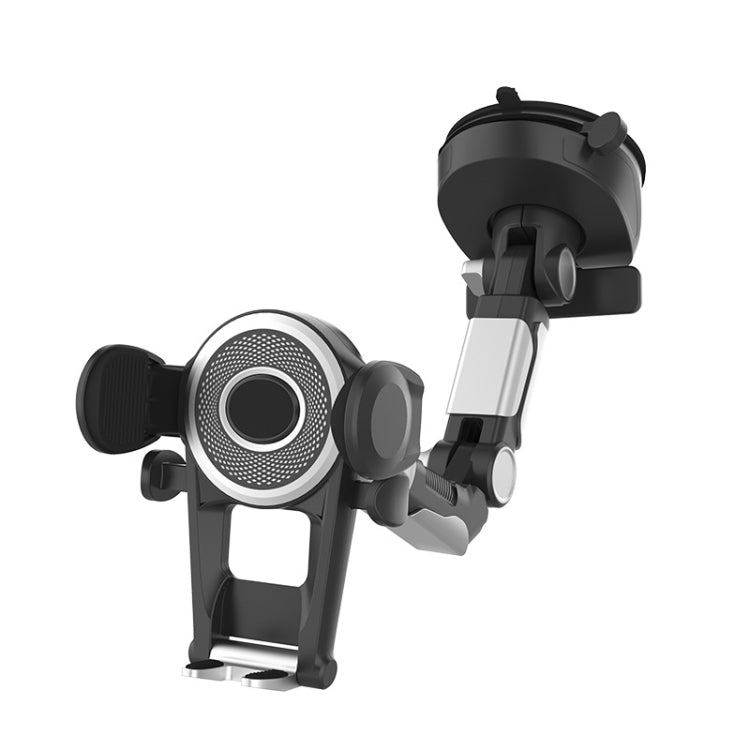 Dual Function Suction Cup Phone Holder with Number Plate Stand for Cars and Trucks