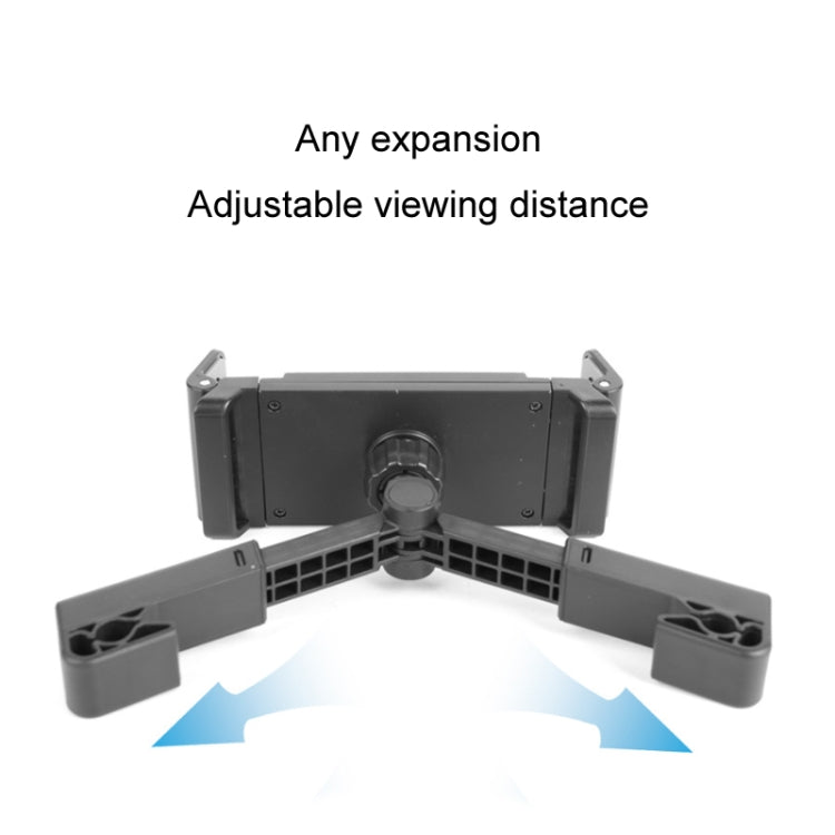 Telescopic Car Seat Back Mobile Device Holder with 360-Degree Rotation