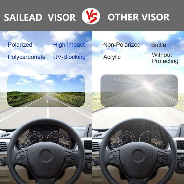 Versatile 360° Car Driver's Sunshade with Adjustable Features