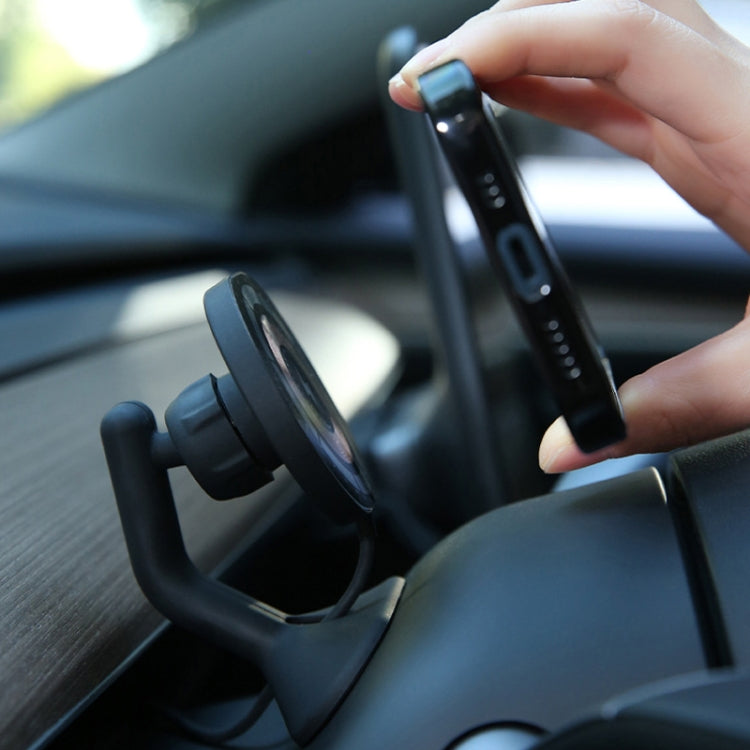 Magnetic Wireless Charging Mount for Tesla Model 3/Y – Ultimate Phone Bracket Solution
