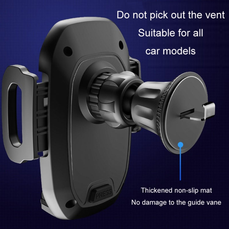 Versatile Hook-Style Car Phone Navigation Holder