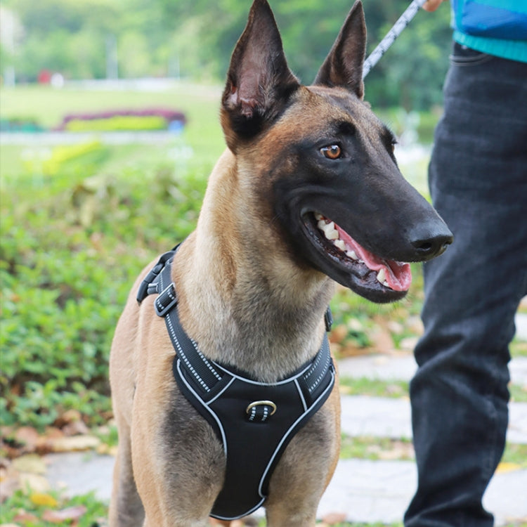 Sh751 Pet Universal Reflective Vest Leash Dog Chest Leash