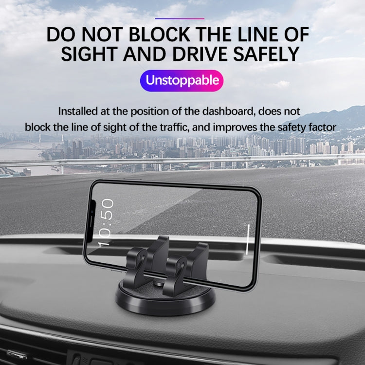 Swan Design 360° Rotatable Car Mobile Phone Holder - Universal Stability and Style